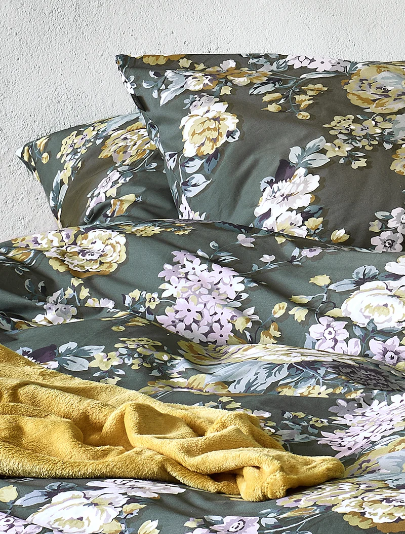 Irisette Feinbiber-Bettwäsche Koala Blumen 8541-90