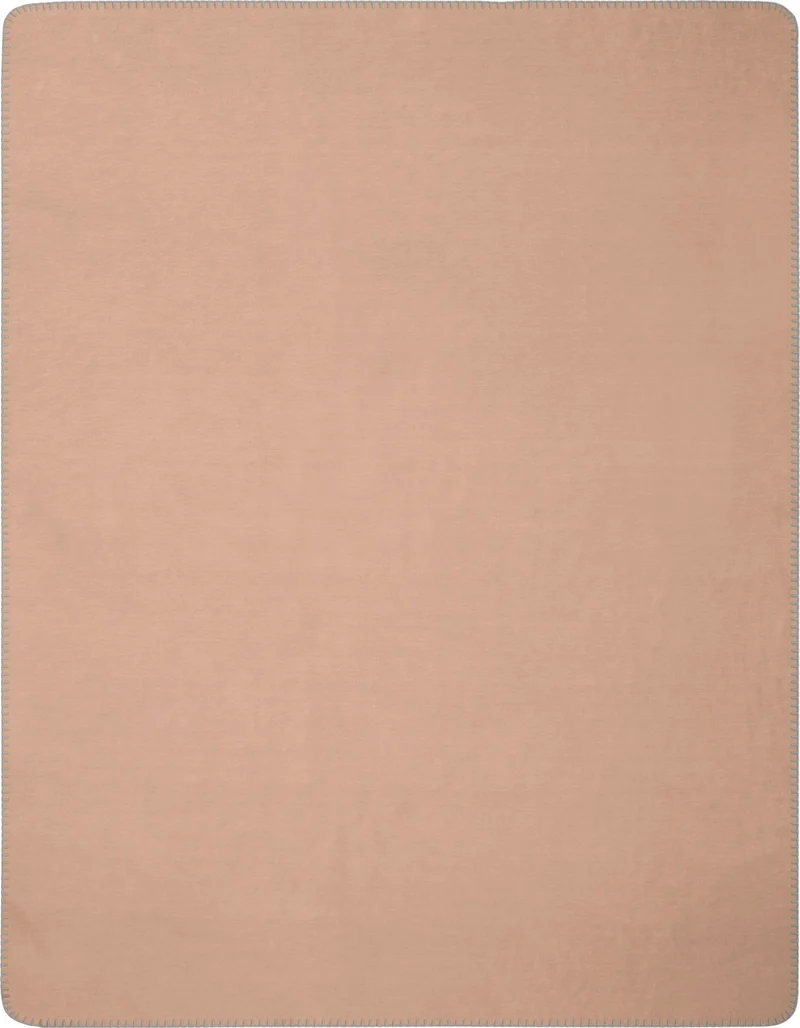 Biederlack Decke Duo Cotton 150x200cm Copper-Graphit