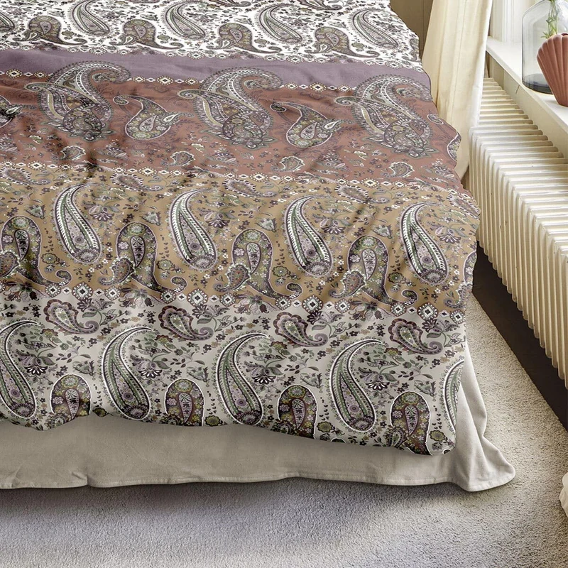 Irisette Mako-Satin Bettwäsche Wave Ornamente 8507-61