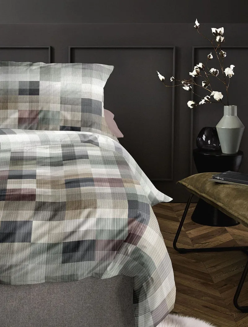 Irisette Mako-Satin Bettwäsche Wave Mosaik 8573-80