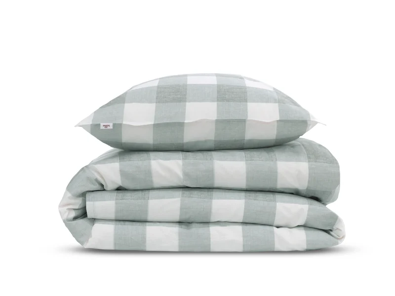Zo! Home Baumwoll-Bettwäsche Quattro di lino Dove Grey