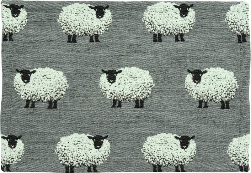 Sander Tischläufer Fluffys Gang 40x93cm Fb. silber