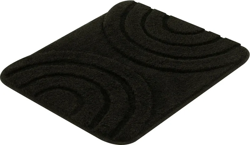 Kleine Wolke Badteppich Bow schwarz