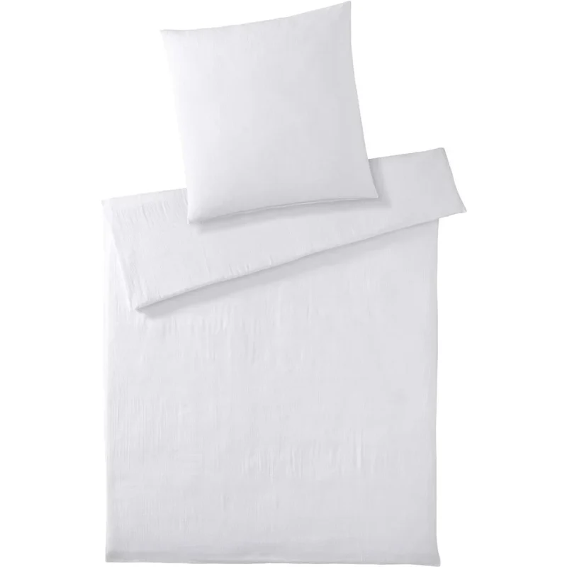 Elegante Musselin-Bettwäsche Smooth Uni