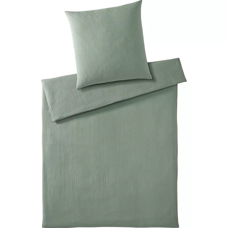 Elegante Musselin-Bettwäsche Smooth Uni