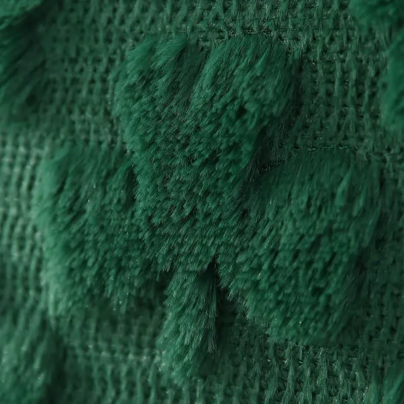 Kissenbezug mit einfarbigem Kleeblatt-Jacquardmuster (2 Stück)