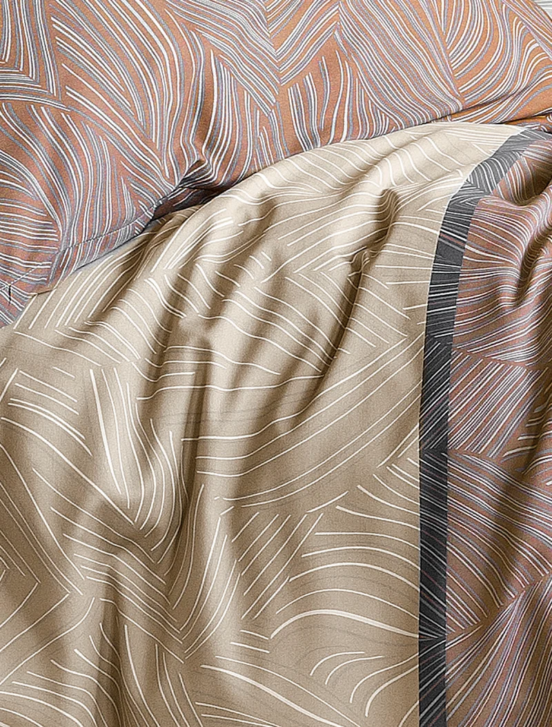 Irisette Mako-Satin Bettwäsche Sky 8500-40 natur