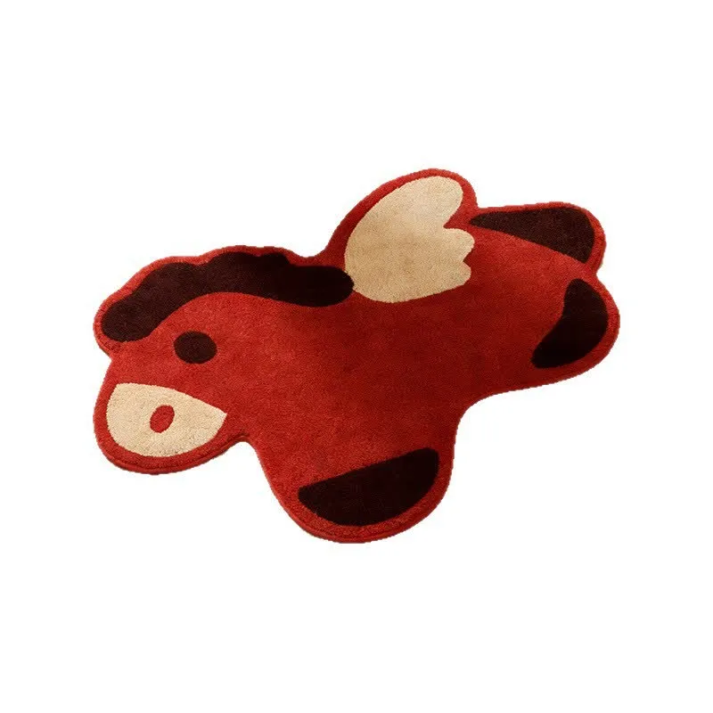 Niedlicher Badeteppich mit Cartoon-Pony