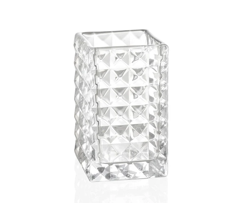 Andrea House Zahnputzbecher Dots Glass