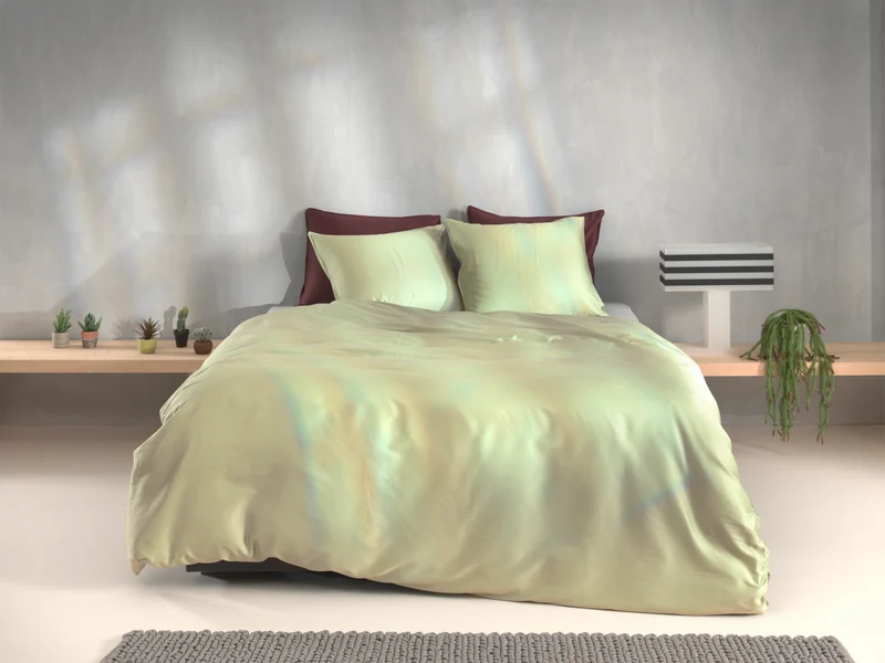 Zo!Home Perkal-Bettwäsche Aloe Green