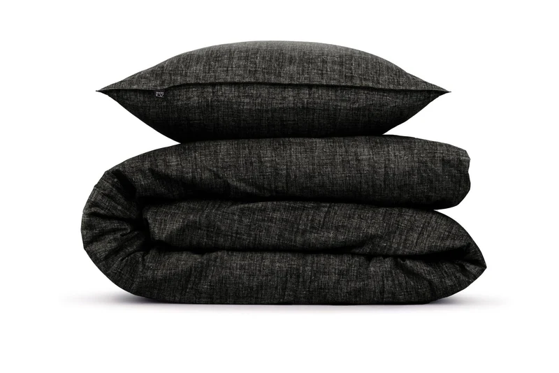 Zo!Home Bettwäsche Lino Renforcé Midnight Black