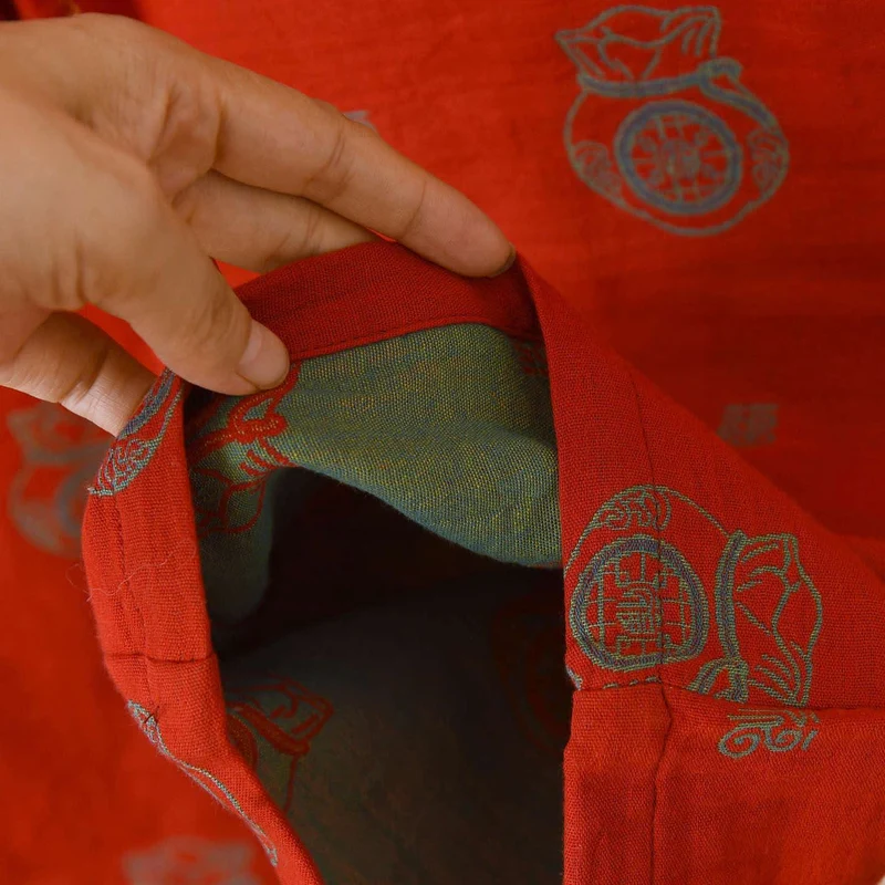 Loungewear-Set aus Baumwolle mit Glückstaschenmuster