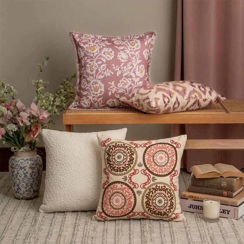 Boho-Chic-Kissenbezug