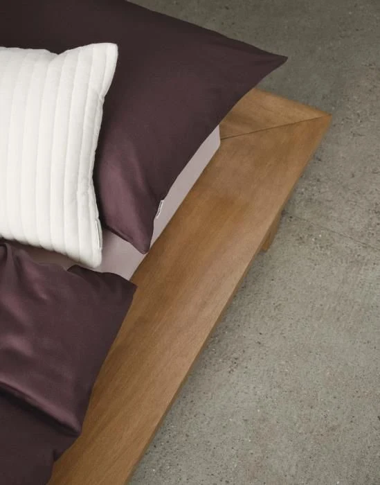 Marc O´Polo Bettwäsche Satin Ewon Crimson Brown