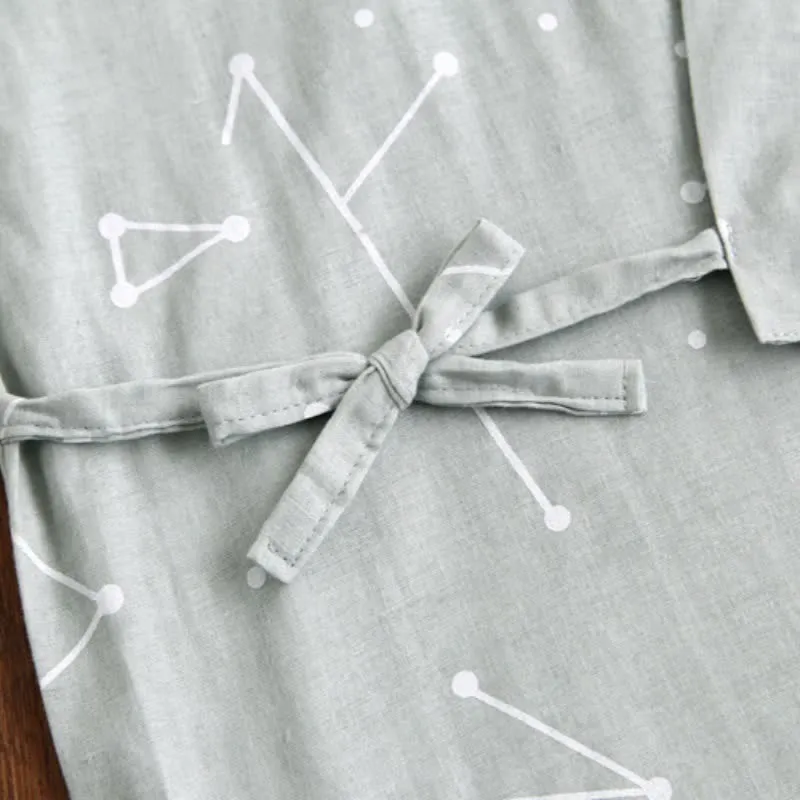 Partner-Kimono-Loungewear aus Baumwolle