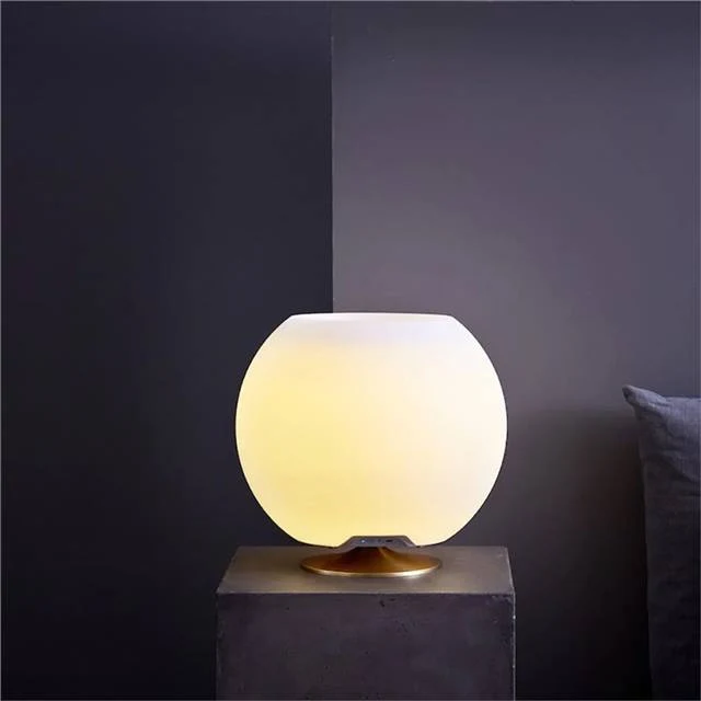 Kooduu Sphere Silber LED-Lampe, Bluetooth Lautsprecher