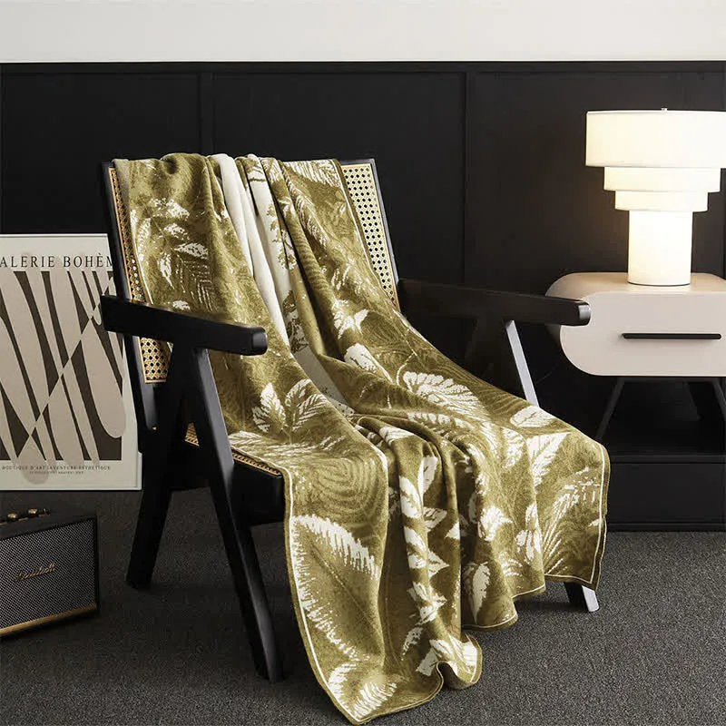 Jacquard-Retro-Multifunktionsdecke