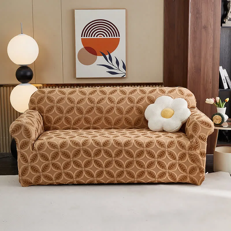 Hochelastischer 3D-Jacquard-Sofaüberzug