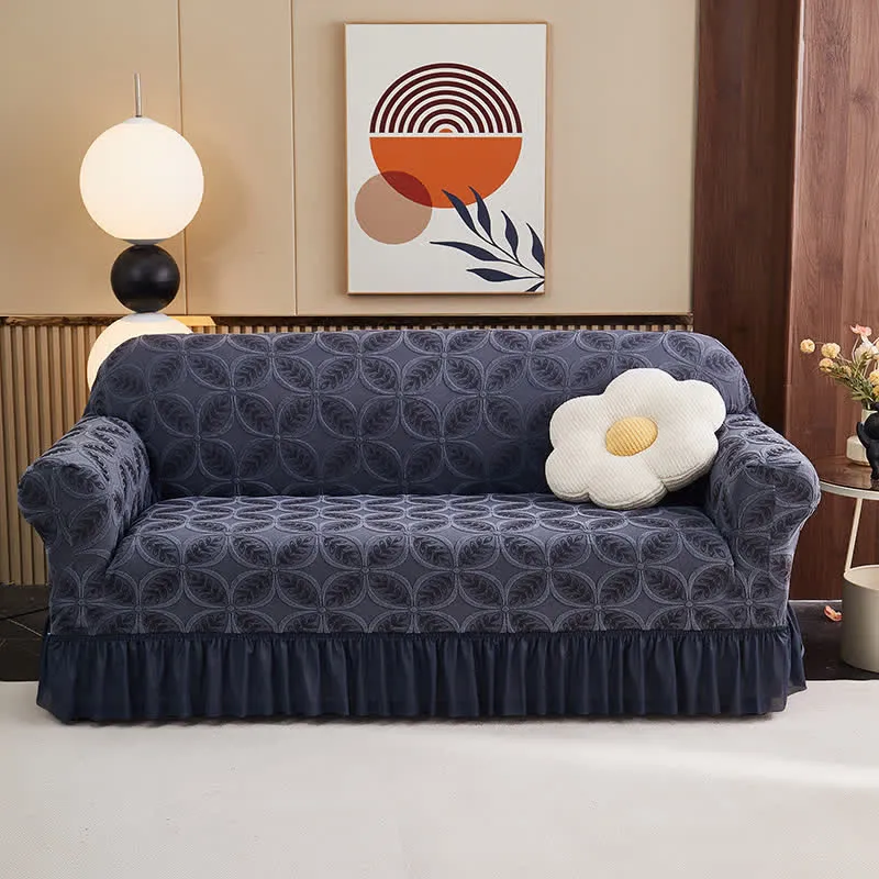 Hochelastischer 3D-Jacquard-Sofaüberzug