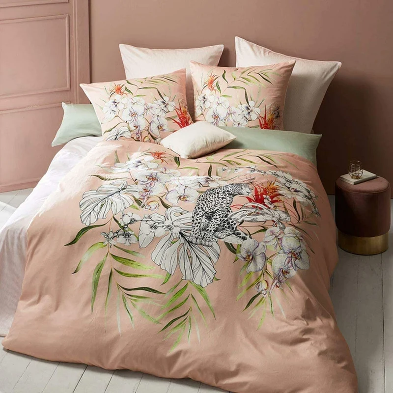 Fleuresse Mako-Satin Bettwäsche Bed Art Hibiskus 11419