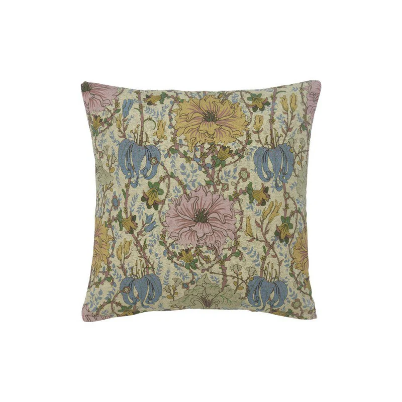 Svanefors Kissenbezug Flore 45x45cm safran
