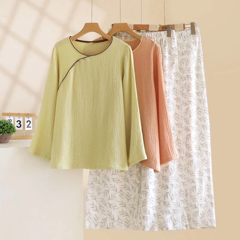 Ownkoti Loungewear aus orientalisch inspirierter Blattbaumwolle