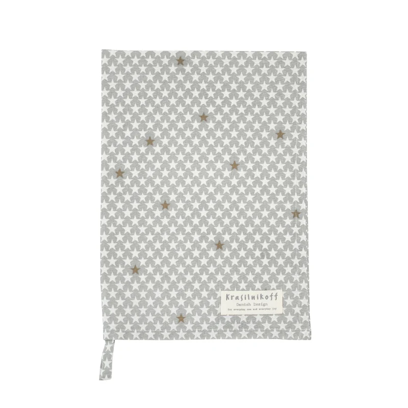 Krasilnikoff 2er Set Geschirrtuch Happy Stars 50x70cm