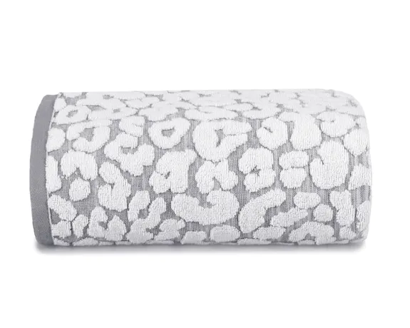 Allure Frottiertuch Leopard Grau