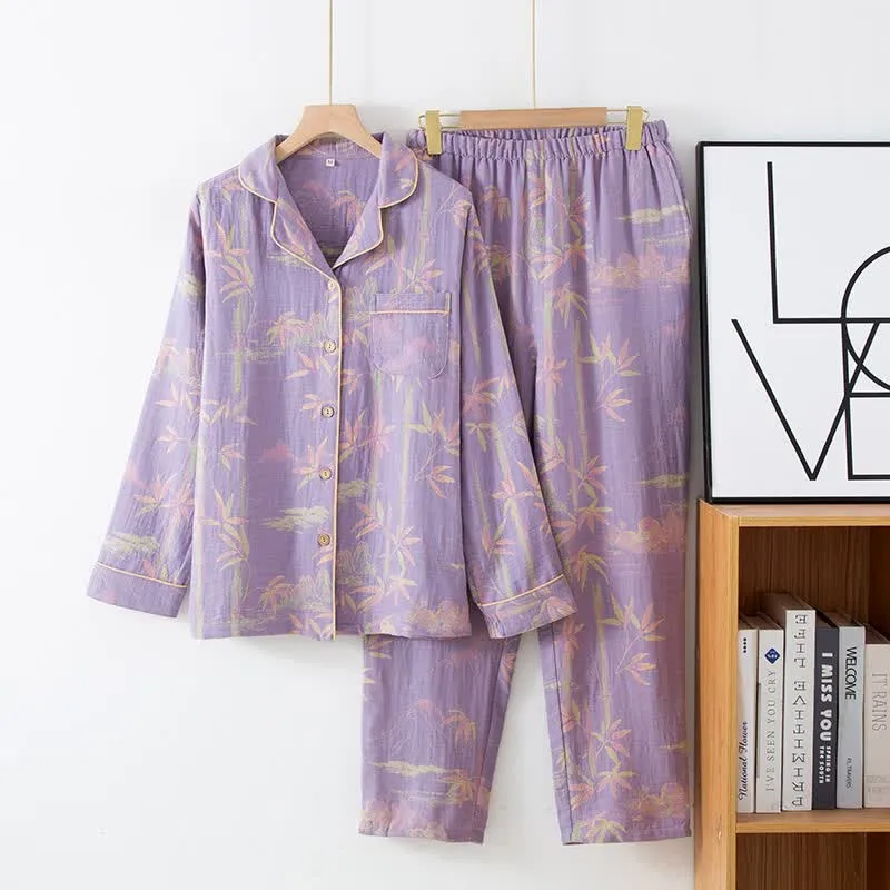 Ownkoti Partner-Loungewear aus Baumwollgaze und Bambus