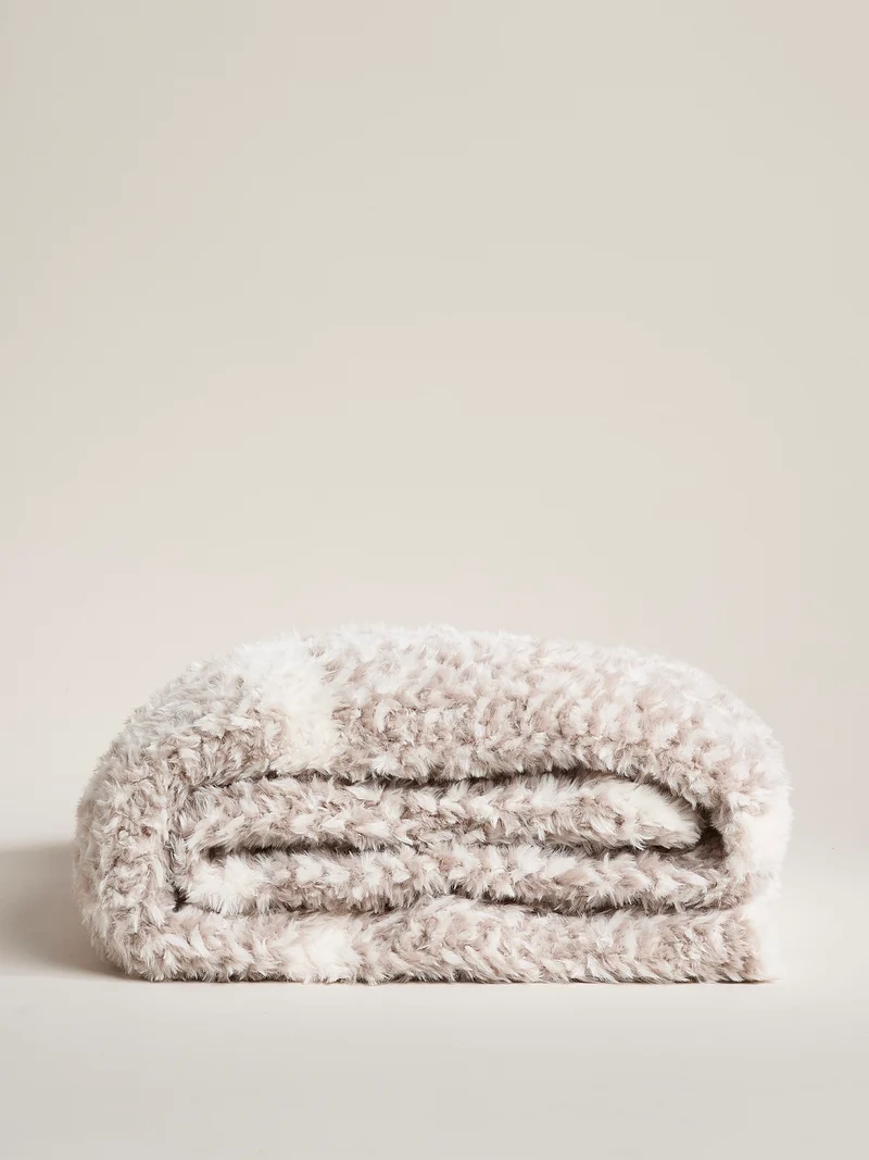 Starhome Strickdecke Indio 150x200cm Grau