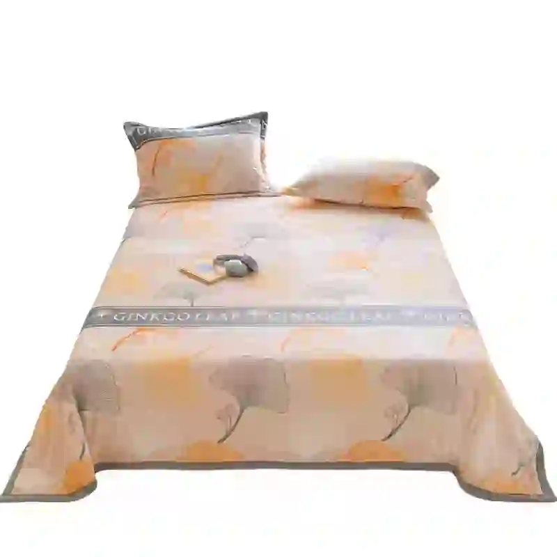 Kuschelige, warme Ginkgo-Blatt-Decke