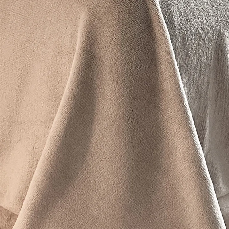 Kuscheliges, dickes Bettwäscheset aus geprägtem Fleece (4-teilig)