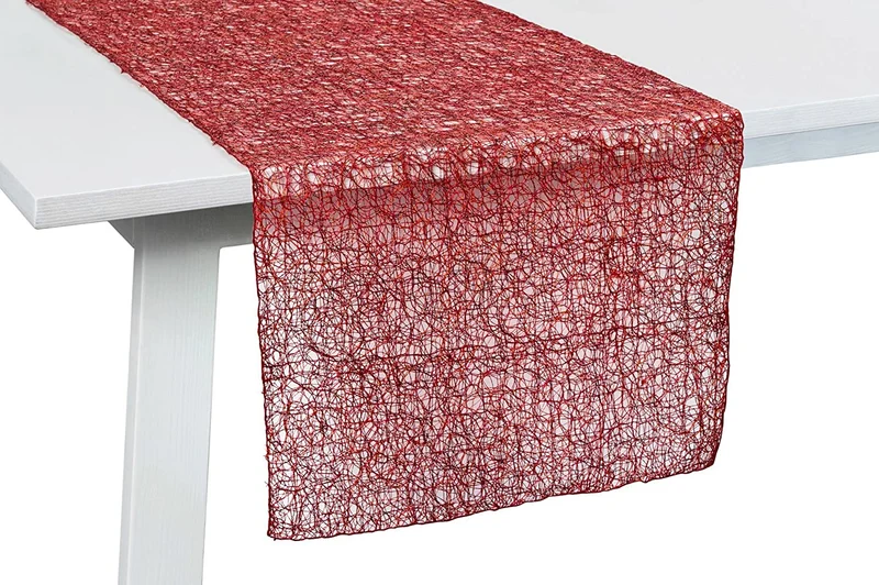 Pichler Tischläufer Veneto 45x140cm Burgund
