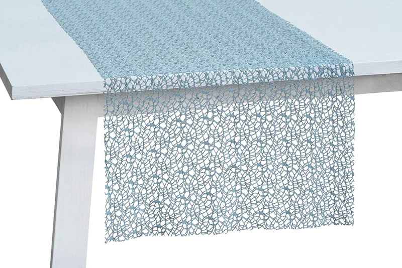 Pichler Tischläufer Network 45x140cm denim