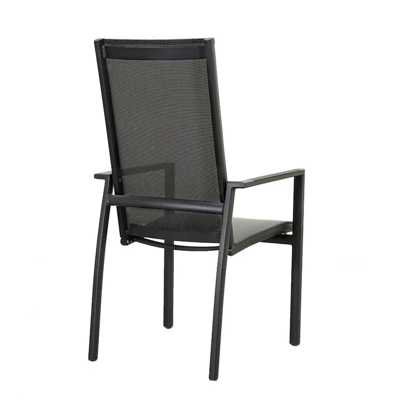 Zeo Living DL51 Hochlehner verstellbar anth./graphit