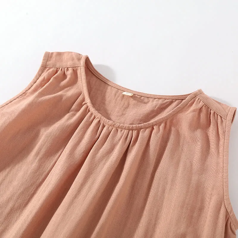 Elegantes Loungewear-Set aus doppellagiger Baumwollgaze mit Blumenmuster