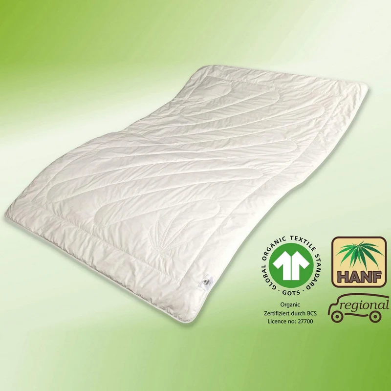 Garanta Bio Hanf-Steppbett extra leicht