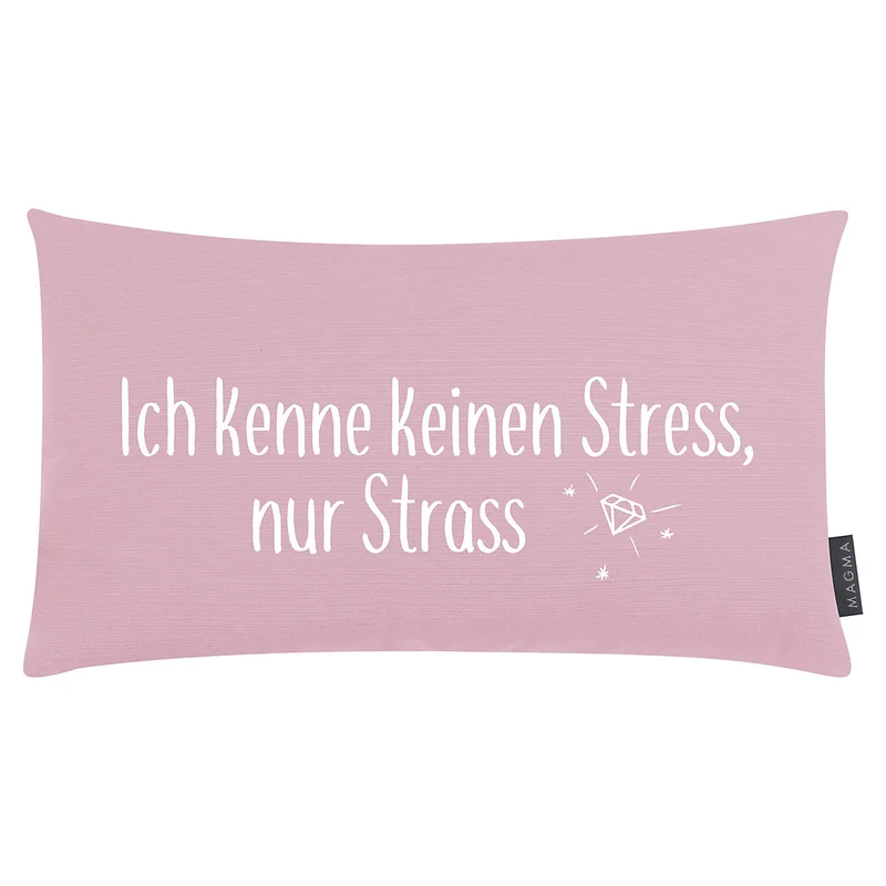 Magma Kissen Zitate Trends 30x50cm rosa