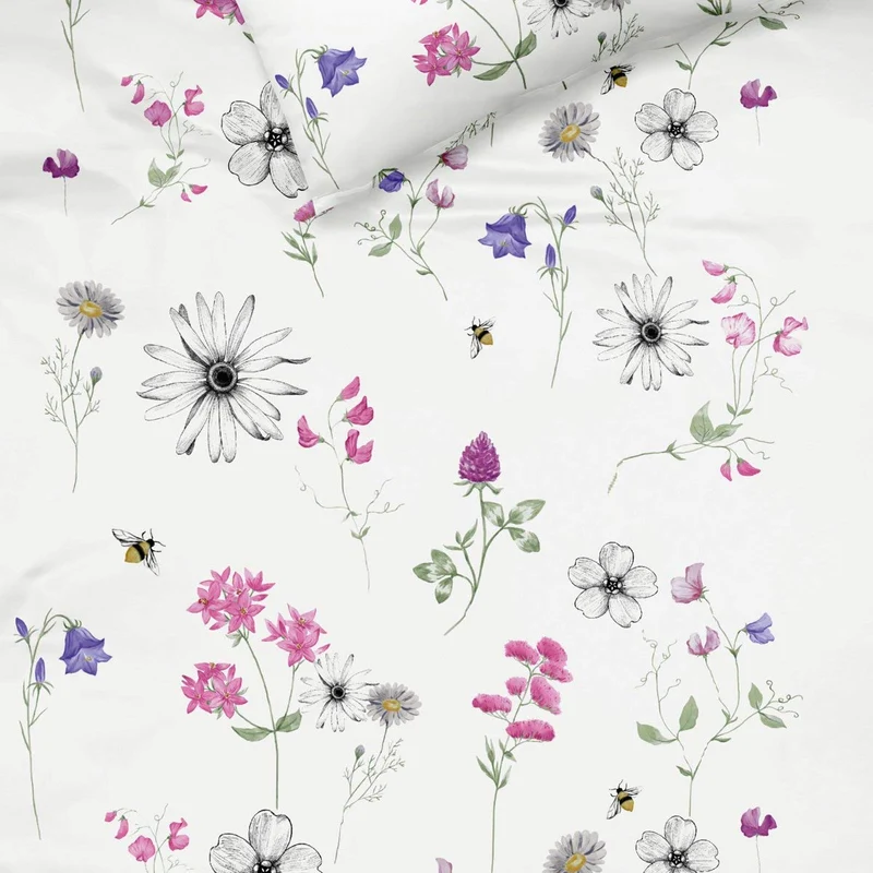 Fleuresse Bettwäsche Mako-Satin Magnolia