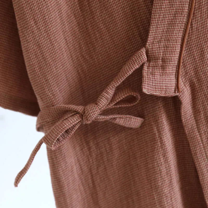 Unisex-Kimono-Pyjama-Set aus Baumwollgaze