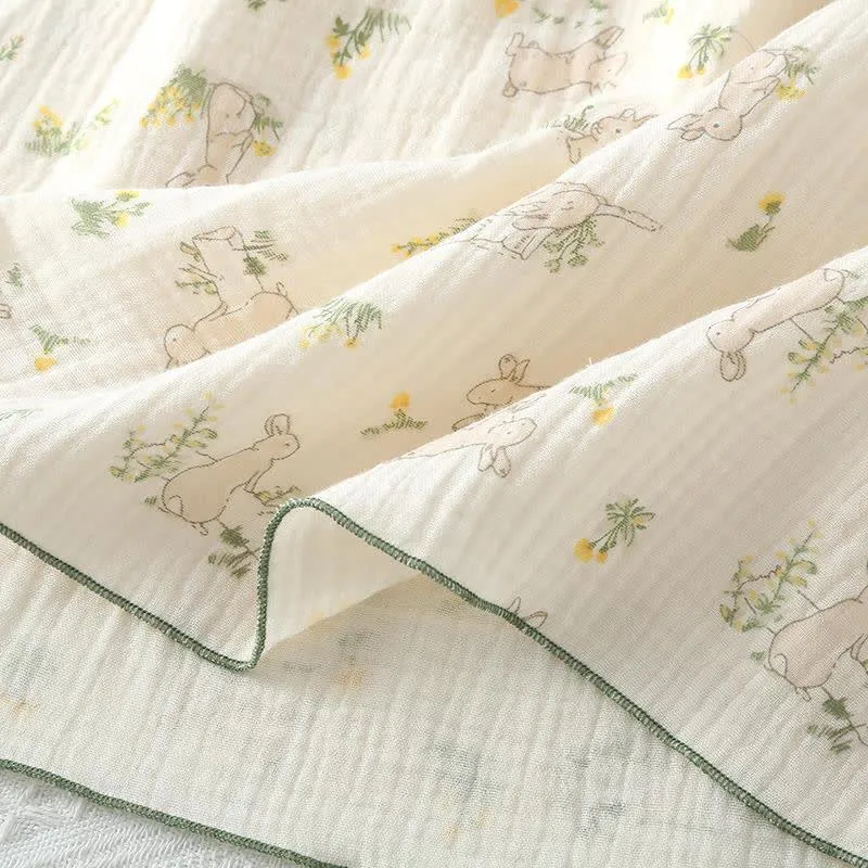 Rustic Bunny – Camisole-Pyjama aus Baumwolle mit Rüschen