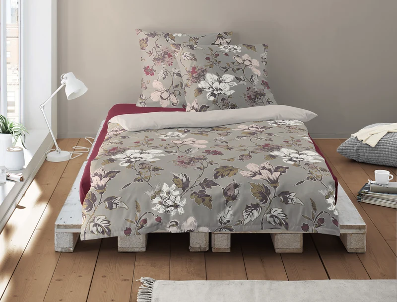 Irisette Mako-Satin Bettwäsche Palma 8347-80
