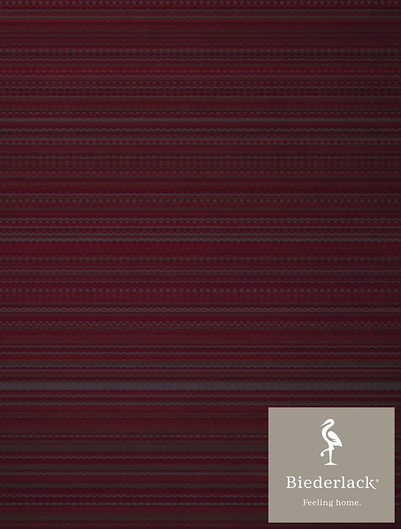 Biederlack Decke Art & Abstracts 150x200cm red