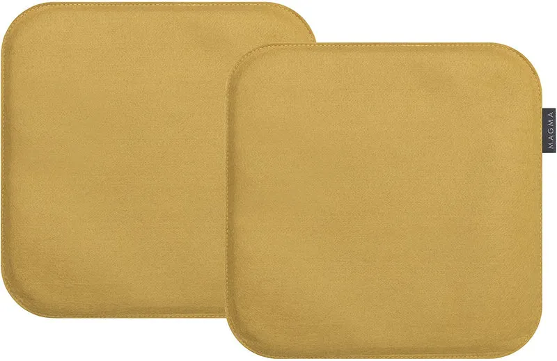 Magma 2er Set Stuhlkissen Avaro quadratisch 35x35cm