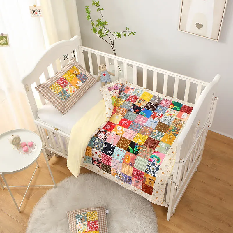 Weiche Babydecke aus reiner Baumwolle