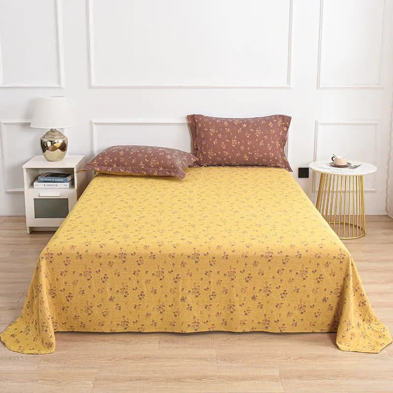 Bequeme Bettdecke aus garngefärbter Jacquard-Baumwollgaze