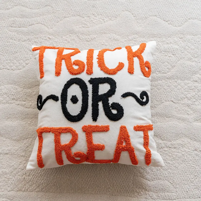 Moderner Halloween-Kissenbezug