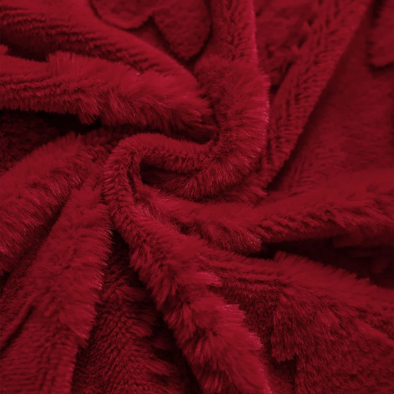 Jacquard-Kissenbezug mit Weihnachtsbaum-Dekoration