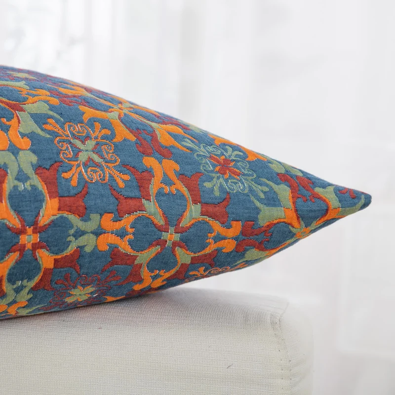 Kissenbezüge aus Baumwollgaze im Bohemian-Mandala-Stil (2 Stück)