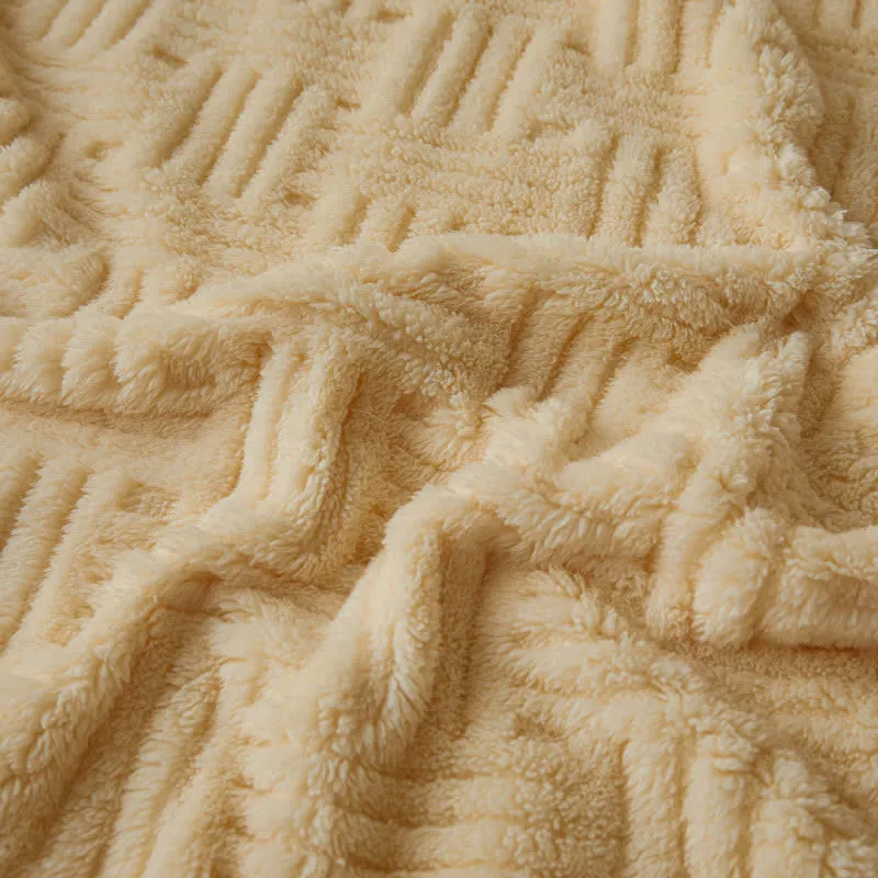 Einfaches, warmes Winter-Spannbettlaken aus Fleece